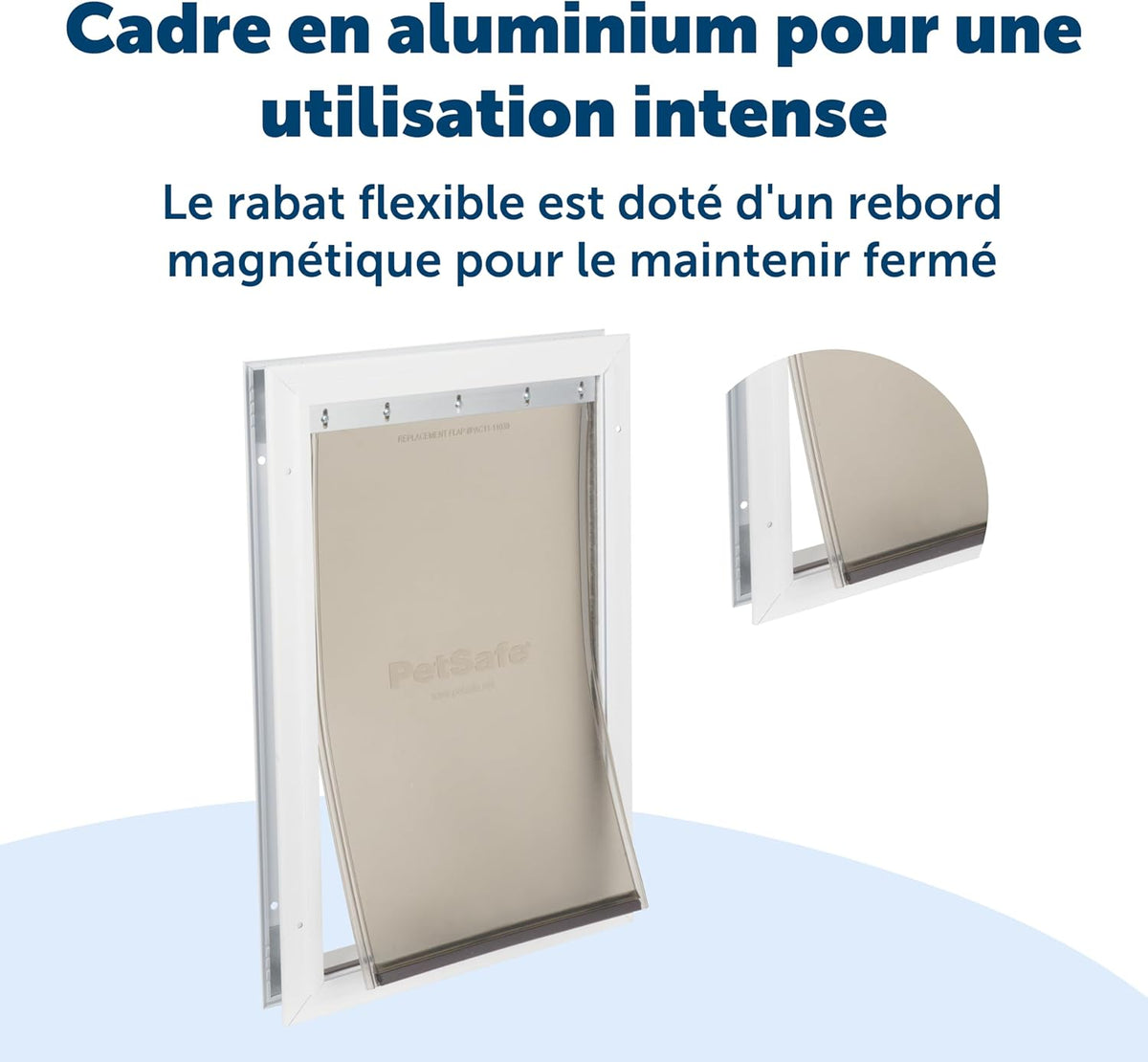 Staywell Aluminium-Durchgangsklappe mit Magnetverschluss