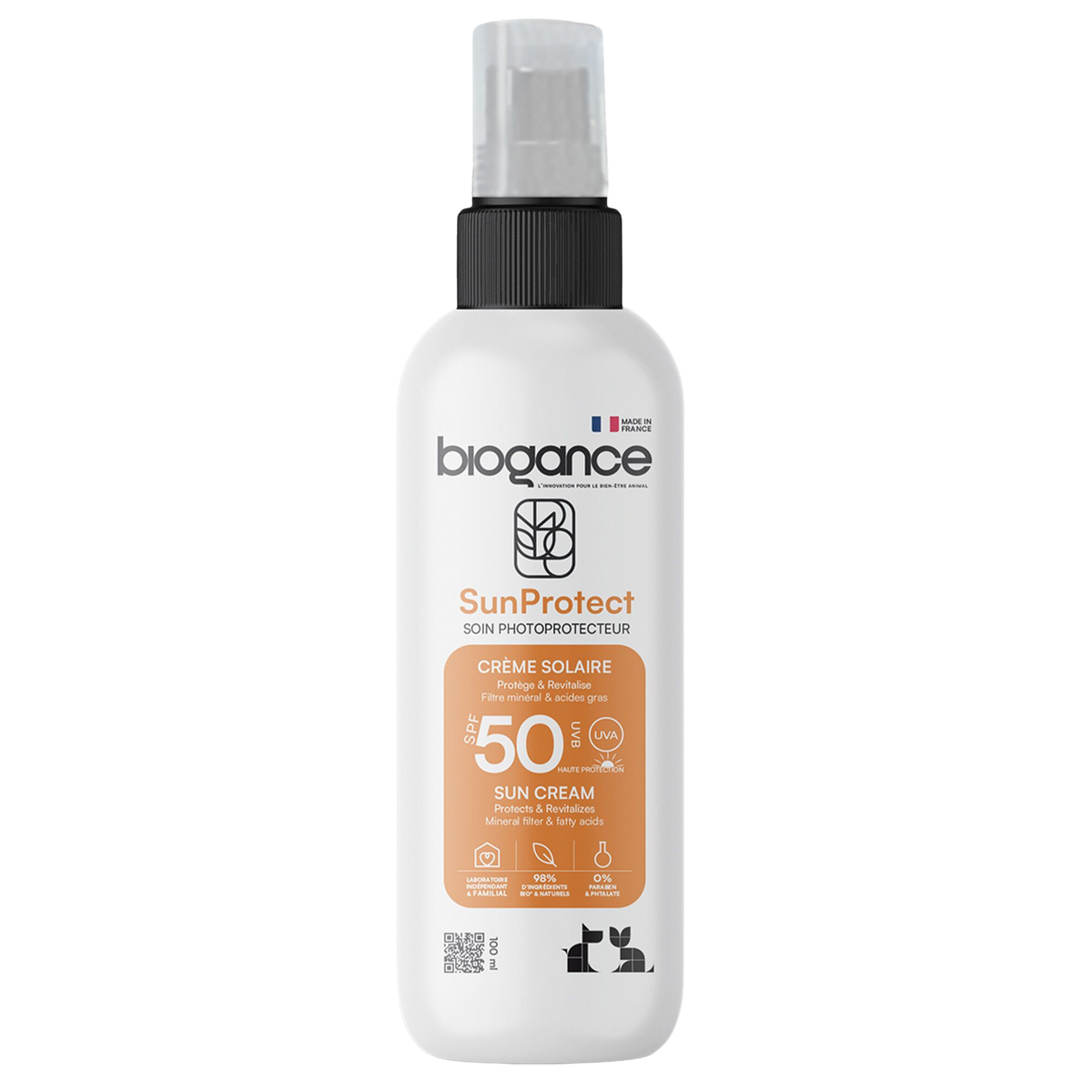 Natürliche Sonnencreme Sun Protect für Hunde und Katzen