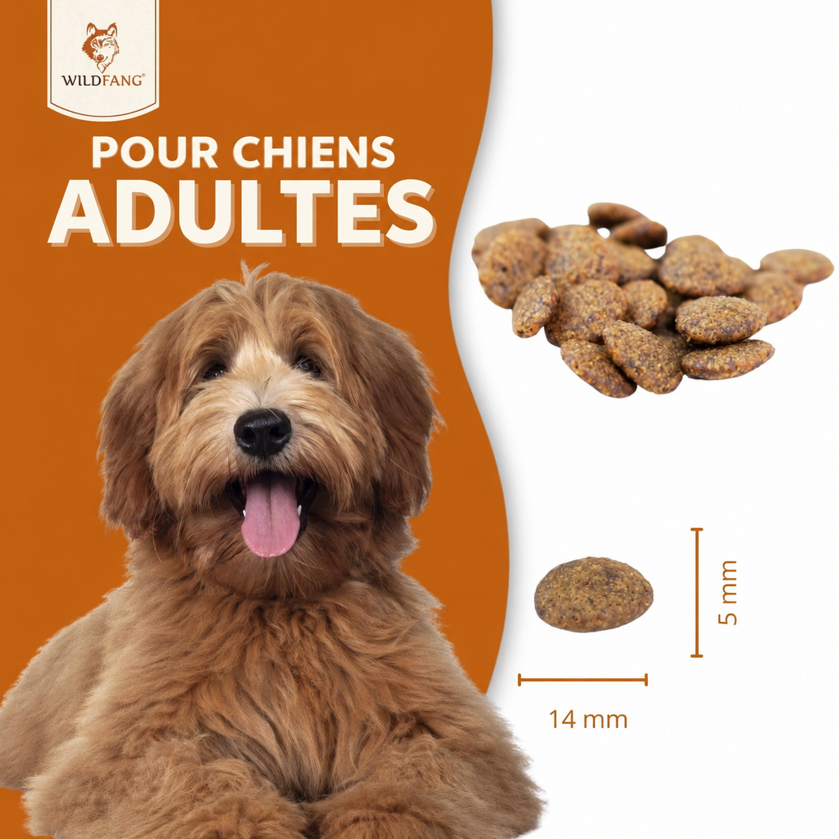 Hühnchen- und Süßkartoffel-Trockenfutter für ausgewachsene Hunde