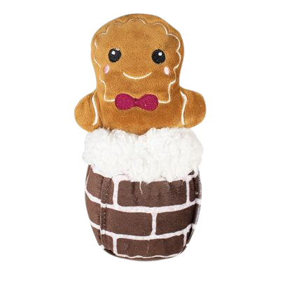 Peluche sonore pain d’épices 22 cm