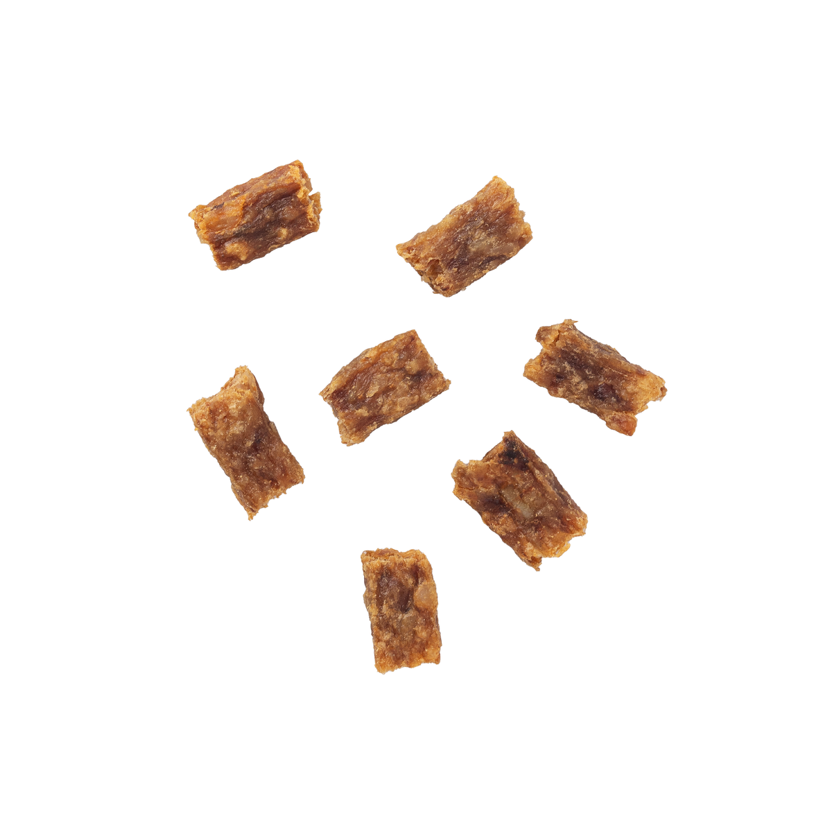 Stücke getrocknetes Rindfleisch