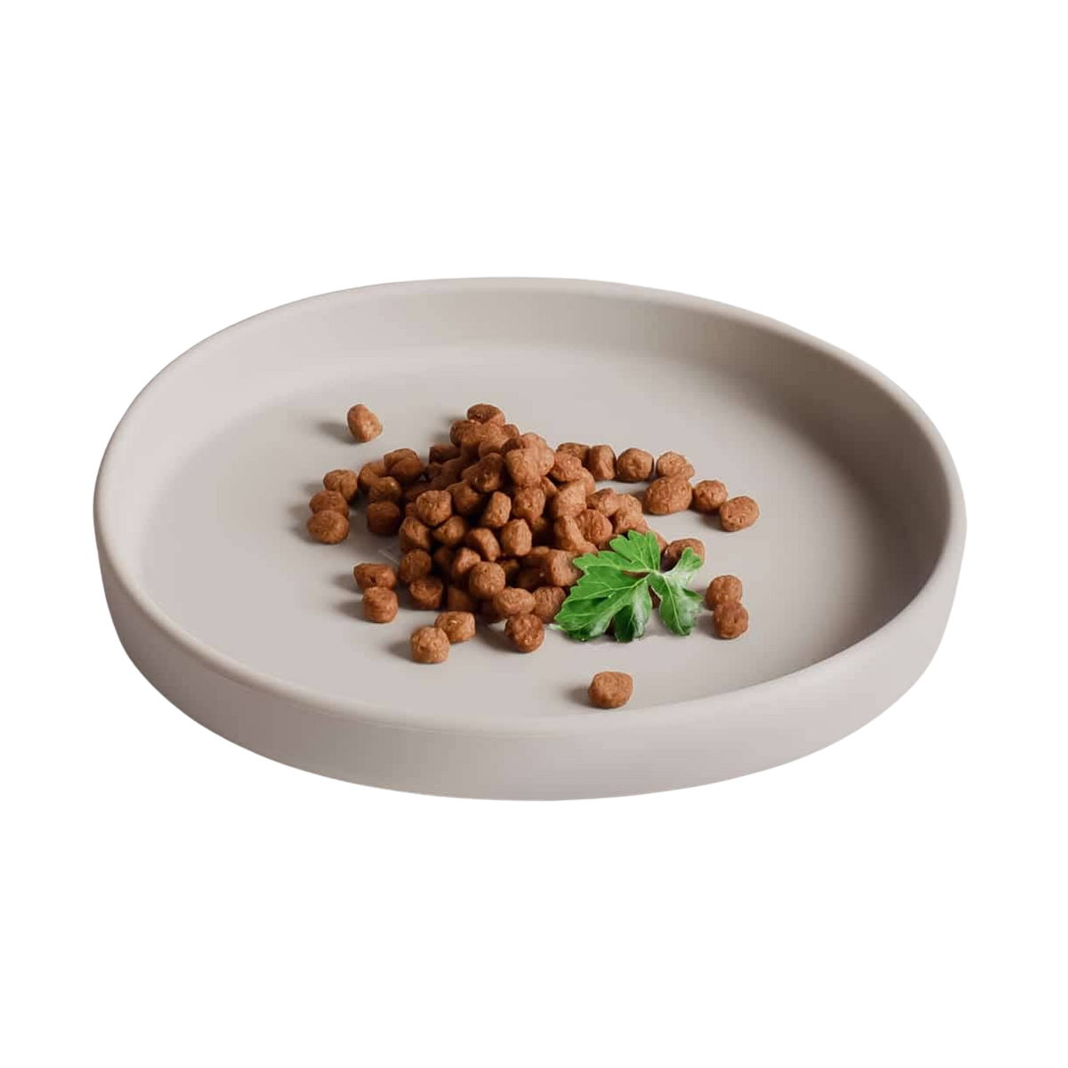 Flache Silikonnapf
