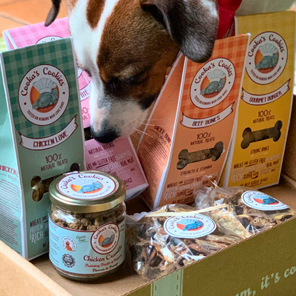 Crumble de poulet déshydraté pour chiens et chats