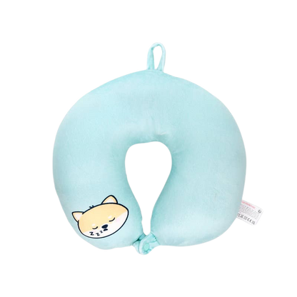 Coussin de voyage 2-en-1 Shuggs le Shiba Inu