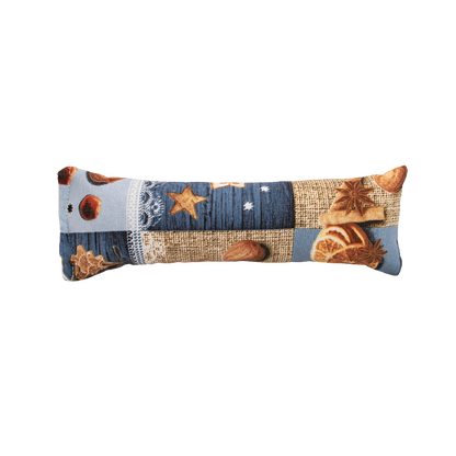 Kissen aus Katzenminzenstoff