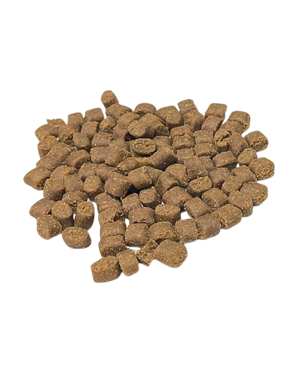 Halbfeuchte Kroketten Bauernbraten mit Ente und Fisch