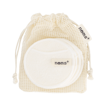 Waschbare Bambuspads für Augen und Ohren