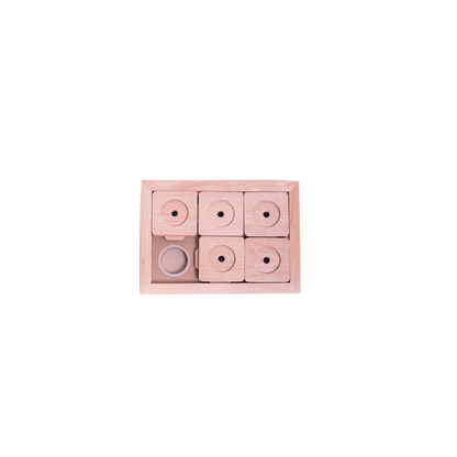 Jeu de réflexion Sudoku avancé en bois pour petits chiens et chats
