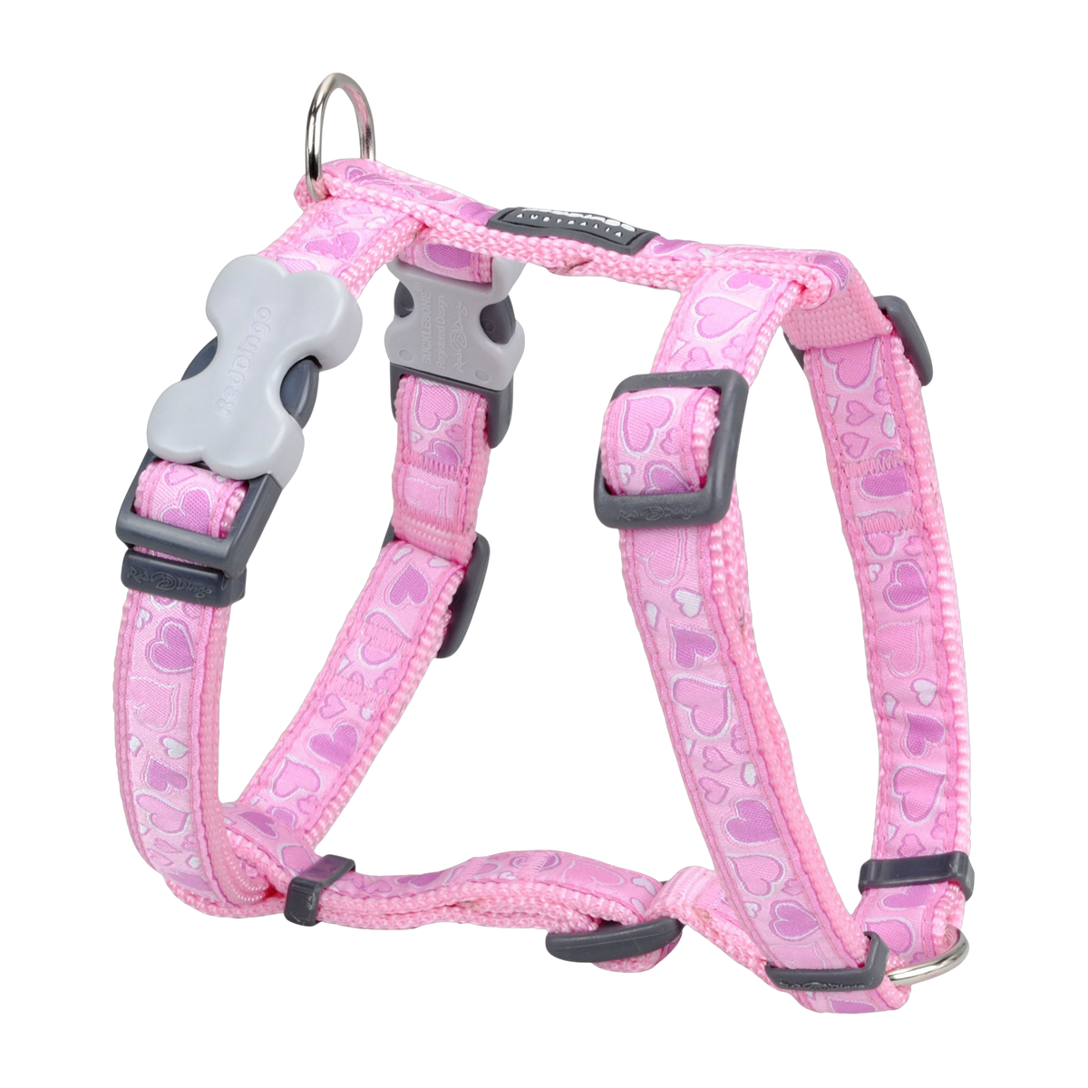 Verstellbares H-Geschirr Breezy Love für Hunde