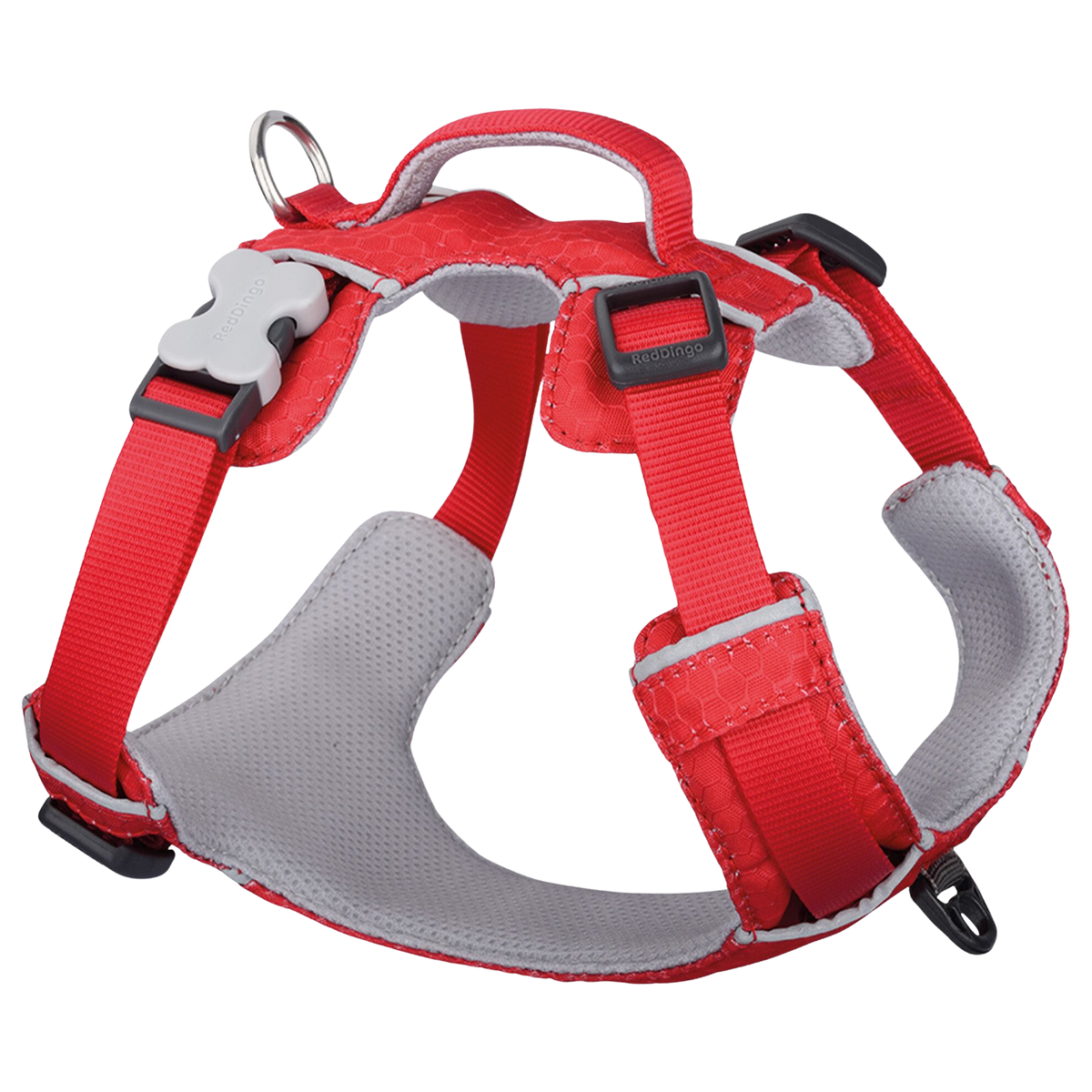 Harnais de sport rouge pour chiens