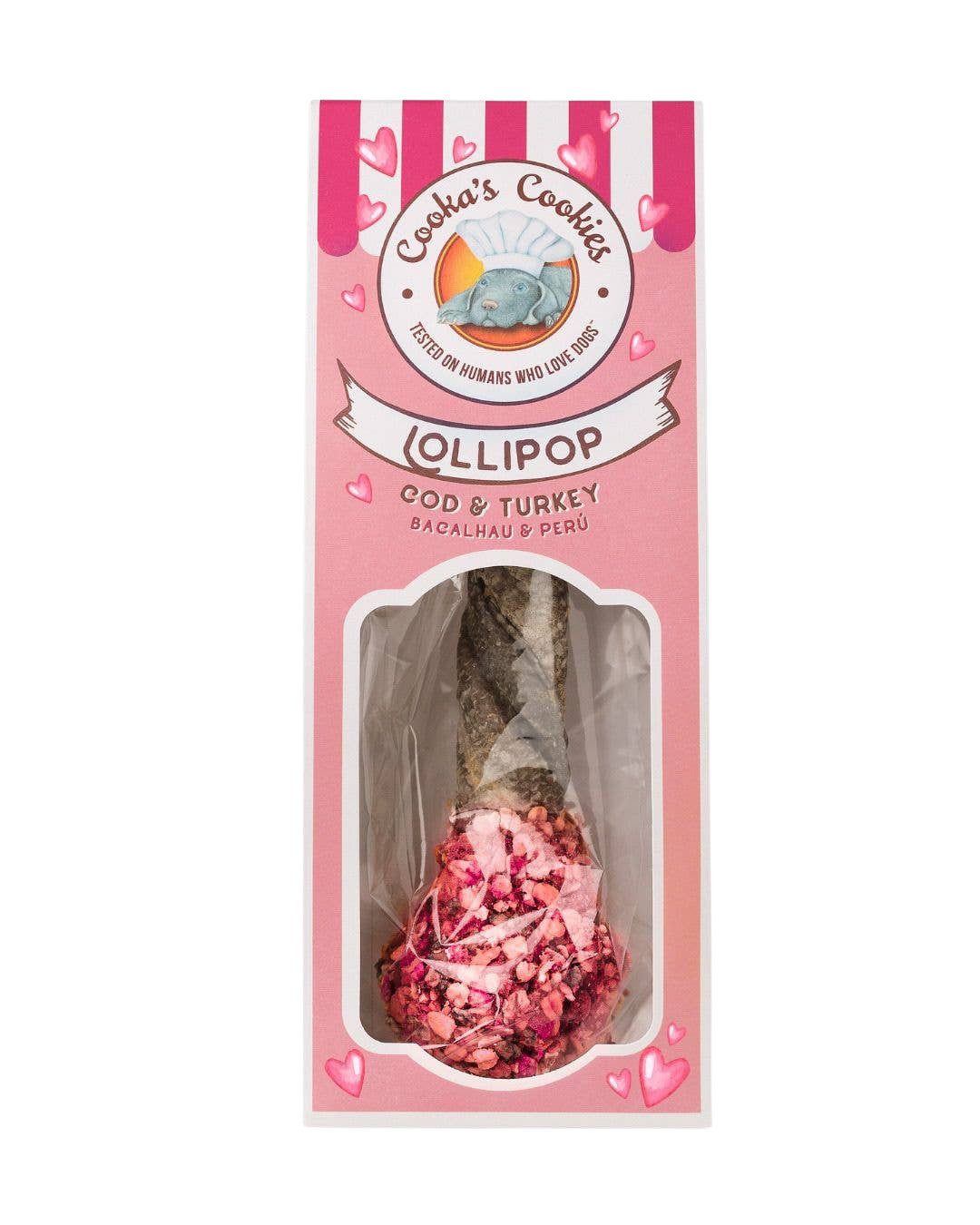 Friandise dinde et peau de morue pour chiens