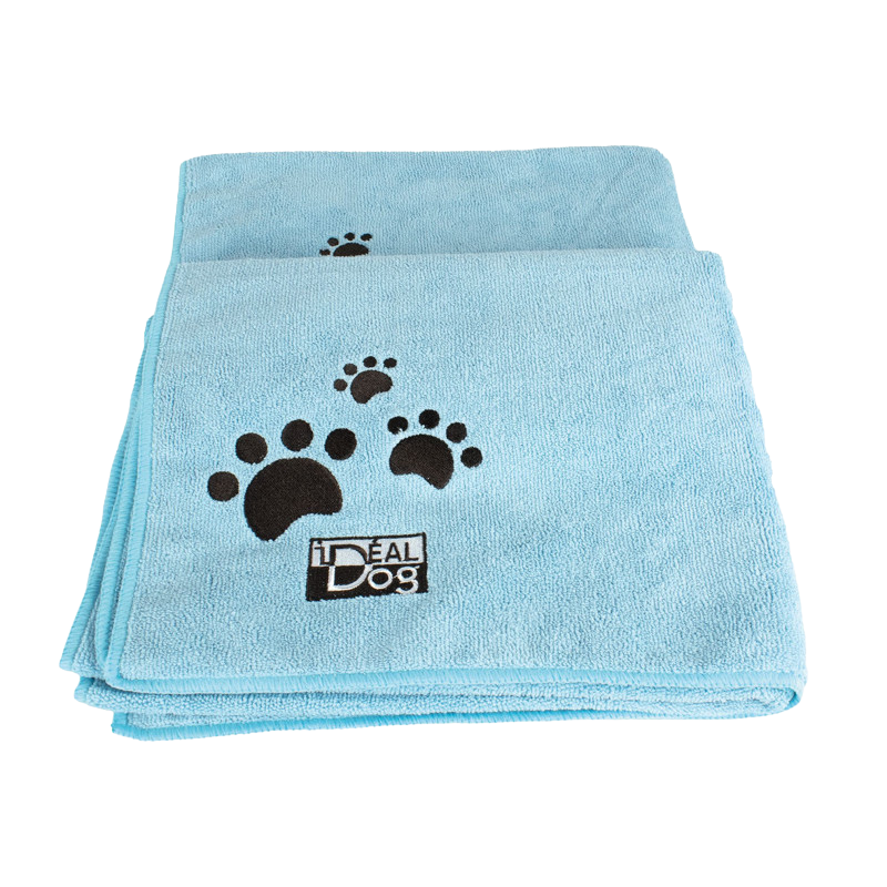 2er-Set saugfähige Mikrofaserhandtücher für Hunde und Katzen