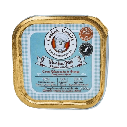 Hähnchenpastete mit Katzenminze