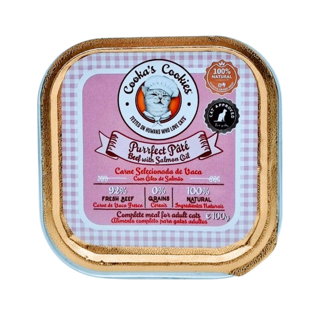 Rindfleischpastete und Lachsöl