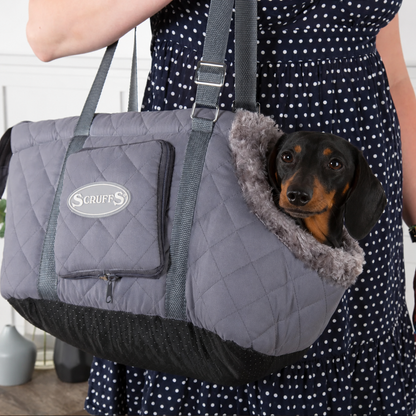 Gesteppte Transporttasche für kleine Hunde