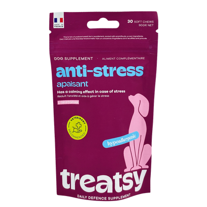 Anti-Stress-Nahrungsergänzungsmittel für Hunde
