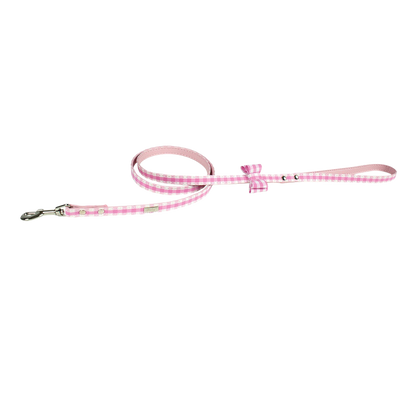 Laisse Vichy 1,20 m pour petits chiens