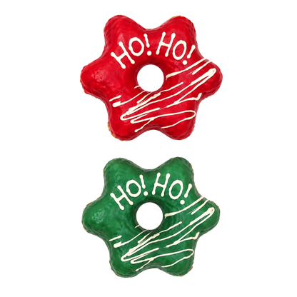 Donuts étoiles de Noël canard et dinde pour chiens
